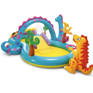 Piscina Centro de Juegos inflable Dinos INTEX