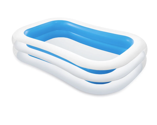 Piscina Familiar Inflable Rectangular INTEX, 262 x 175 x 56 cm, 770L