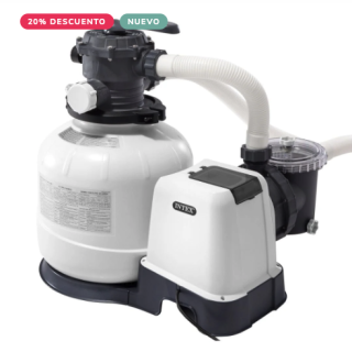 Filtro de Arena para Piscina INTEX 10.500 l/h 0.6HP SX2800
