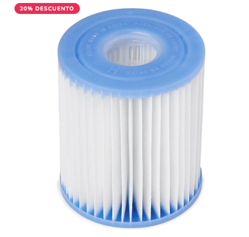 Repuesto Cartucho de Filtro INTEX Tipo H para Bomba Filtrante 28602